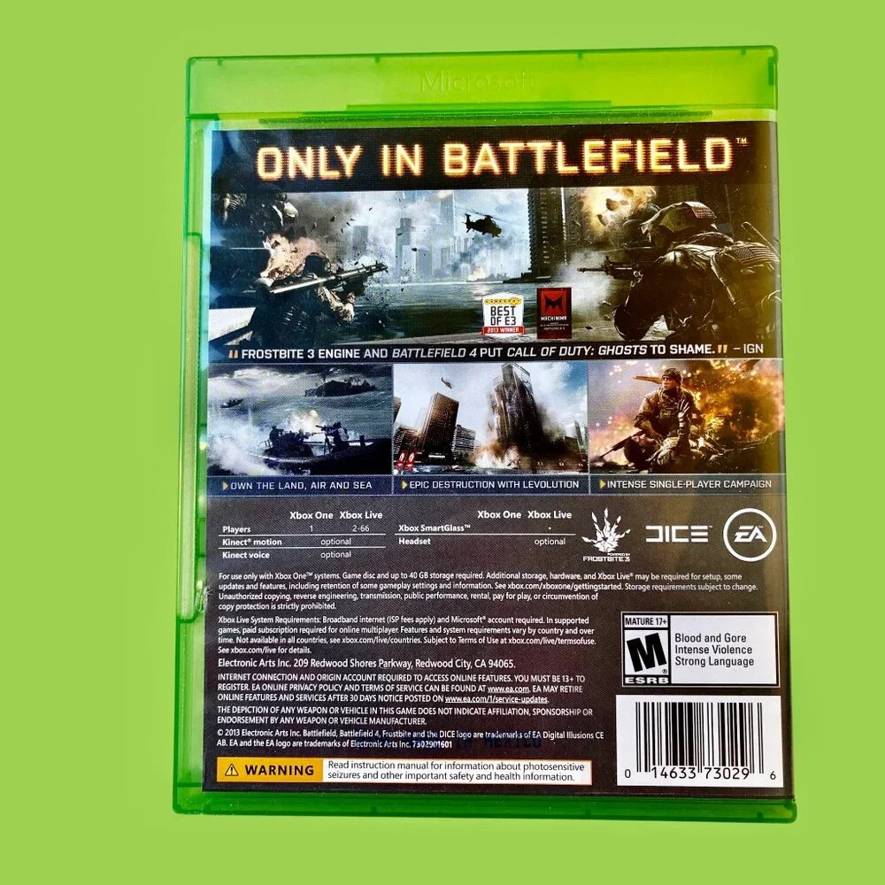 Xbox One Video Game Lot 7 Games Bundle